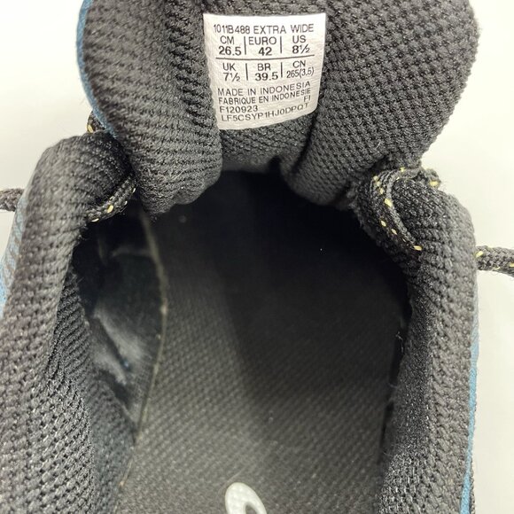 Asics Men's Athletic Shoes - Blue and Yellow - Picture 14 of 14